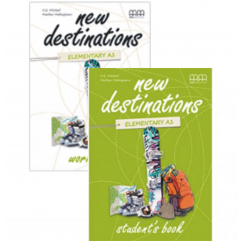 Комплект підручник та робочий зошит New Destinations Elementary A1 Student's Book and Workbook