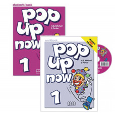 Комплект підручник та робочий зошит Pop up Now 1 Student's Book and Workbook with CD-ROM