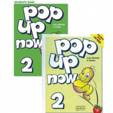 Комплект підручник та робочий зошит Pop up Now 2 Student's Book and Workbook with CD-ROM