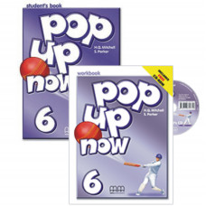 Комплект підручник та робочий зошит Pop up Now 6 Student's Book and Workbook with CD-ROM