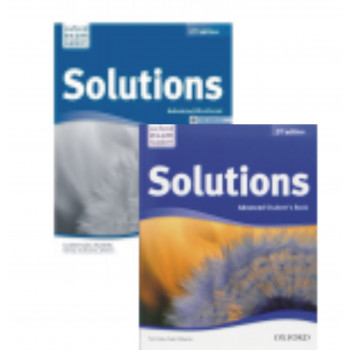 Комплект учебник  и рабочая тетрадь Solutions 2nd Edition Advanced Student's Book and Workbook with Audio CD