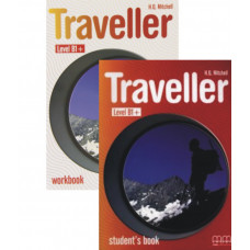 Комплект учебник и рабочая тетрадь Traveller B1+ Student's Book and Workbook with CD-Rom