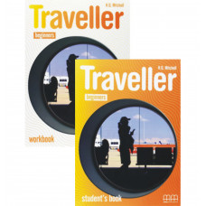 Комплект підручник та робочий зошит Traveller Beginners Student's Book and Workbook with CD-Rom