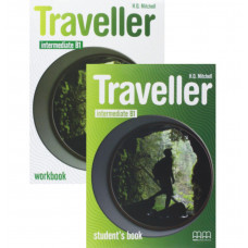 Комплект учебник и рабочая тетрадь Traveller Intermediate B1 Student's Book and Workbook with CD-Rom