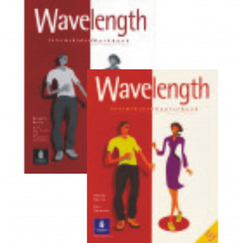 Комплект учебник и рабочая тетрадь Wavelength Intermediate Coursebook and Workbook with key