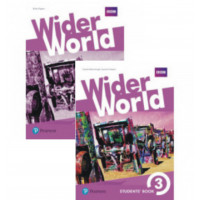 Комплект учебник и рабочая тетрадь Wider World 3 Student's Book and Workbook with Online Homework