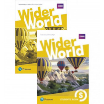 Комплект підручник та робочий зошит Wider World Starter Student's Book and Workbook with Online Homework