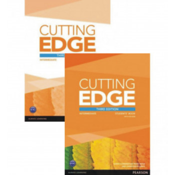 Комплект підручник та зошит Cutting Edge Intermediate 3rd edition Students' Book and Workbook