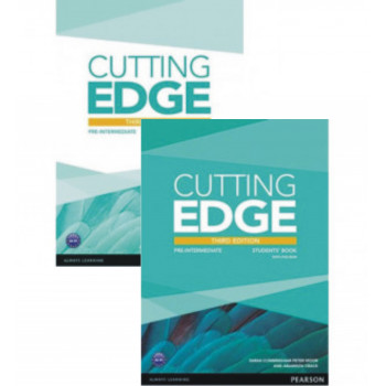 Комплект підручник та зошит Cutting Edge Pre-intermediate 3rd edition Students' Book and Workbook