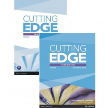 Комплект учебник и тетрадь Cutting Edge Starter 3rd edition Students' Book and Workbook with key