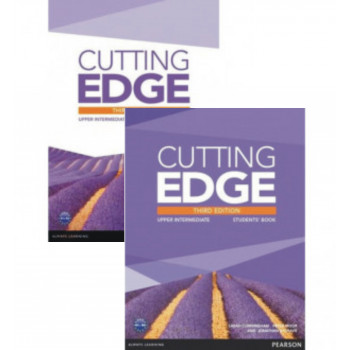 Комплект учебник и тетрадь Cutting Edge Upper-Intermediate 3rd edition Students' Book and Workbook with key