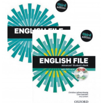 Комплект учебник и тетрадь English File 3rd Edition Advanced Student's Book and Workbook with Key