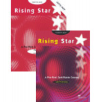 Комплект учебник и тетрадь Rising Star: Pre-First Certificate Course Student's Book and Practice with Key