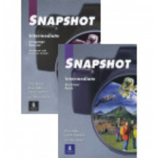 Комплект учебник и тетрадь Snapshot Intermediate Students Book and Workbook