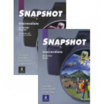 Комплект учебник и тетрадь Snapshot Intermediate Students Book and Workbook