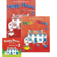 Комплект учебник, рабочая тетрадь и диски Happy House 2 ClassBook and Activity Book and Audio CD