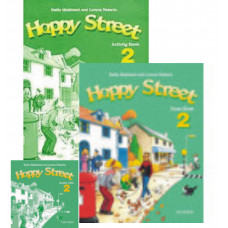 Комплект учебник, рабочая тетрадь и диски Happy Street 2 Class Book and Activity Book and Audio CD 