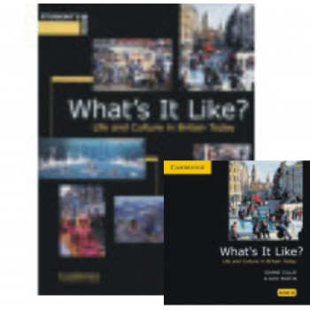 Комплект What's It Like?: Life and Culture in Britain Today Student's book and audio CD