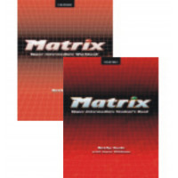 Комплект учебник и тетрадь Matrix Upper-Intermediate Student's Book and Workbook