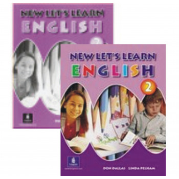 Комплект учебник и рабочая тетрадь New Let's Learn English 2 Pupils' Book and Activity Book