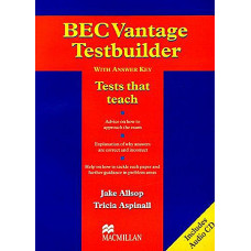 Книга BEC Vantage Testbuilder Book with key and Audio CD