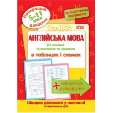 Книга Английский язык в таблицах и схемах 5-11 классы. Лучший справочник