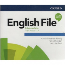 Диски English File 4th Edition Intermediate Class Audio CDs