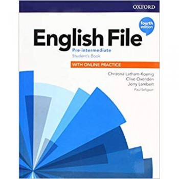 Учебник  English File 4th Edition Pre-Intermediate Student's Book 