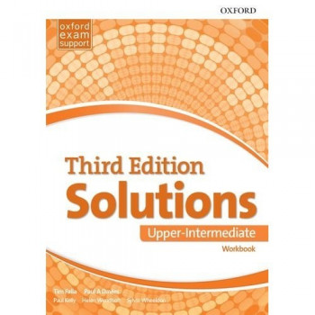 Рабочая тетрадь Solutions Third Edition Upper-Intermediate Workbook 