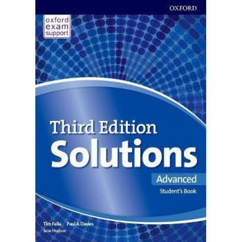 Учебник Solutions Third Edition Advanced Student's Book