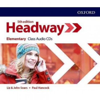 Диски New Headway (5th Edition) Elementary Class Audio CDs (3)