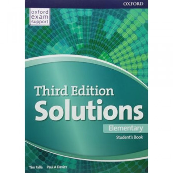 Учебник  Solutions Third Edition Elementary Student's Book