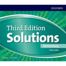 Диски Solutions Third Edition Elementary Class Audio CDs (4)