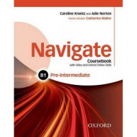 Учебник  Navigate Pre-Intermediate B1 Coursebook with DVD and online skills