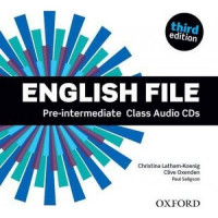 Диски English File 3rd Edition Pre-Intermediate Class Audio CDs 