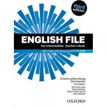 Книга для учителя English File 3rd Edition Pre-Intermediate Teacher's Book 