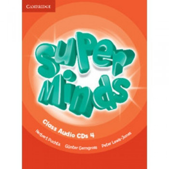 Диски Super Minds 4 Class Audio CDs (4)
