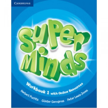 Рабочая тетрадь Super Minds  1 Workbook with Online Resources