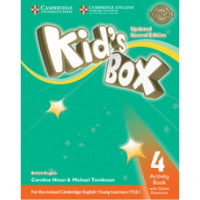 Рабочая тетрадь Kid's Box Updated Second edition 4 Activity Book 