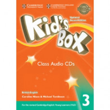 Диски Kid's Box Updated Second edition 3 Class Audio CDs (3)
