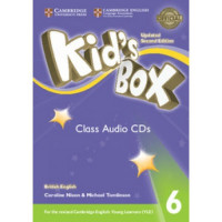 Диски Kid's Box Updated Second edition 6 Class Audio CDs (4)