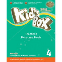 Книга для учителя Kid's Box Updated Second edition 4 Teacher's Resource Book 