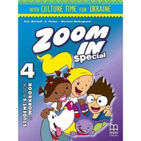 Учебник Zoom in 4 Student's Book + Workbook with CD-ROM