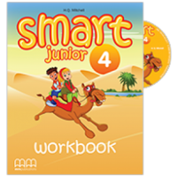 Рабочая тетрадь Smart Junior 4 Workbook with CD-ROM