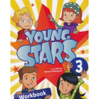 Рабочая тетрадь Young Stars 3 Workbook with CD
